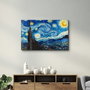 Wallity Pintura Decorativa de Vidrio Templado 46 x 72 cm Multicolor